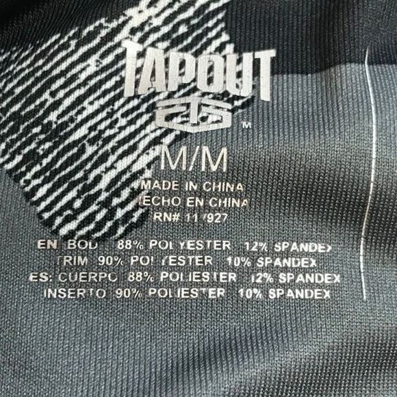 Tapout Leggings black camouflage size 8 0126 - Picture 4 of 5